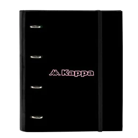 Carpeta de anillas Kappa Silver pink Negro Rosa 27 x 32 x 3.5 cm de Kappa, Archivadores - Ref: S4310303, Precio: 9,09 €, Desc...