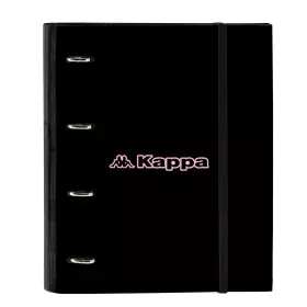 Pasta com argolas Kappa Silver pink Preto Cor de Rosa 27 x 32 x 3.5 cm de Kappa, Arquivadores - Ref: S4310303, Preço: 9,09 €,...