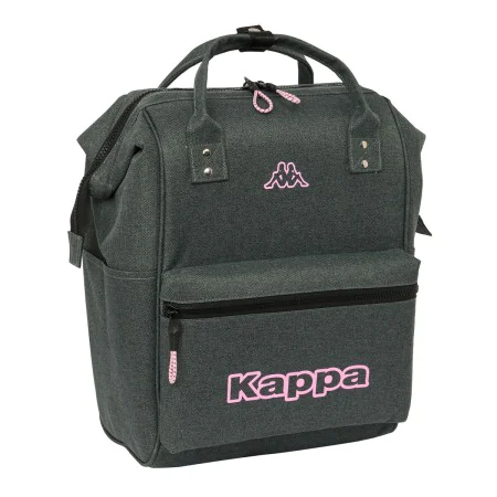 Mochila para Portátil Kappa Silver Pink Gris 27 x 40 x 19 cm de Kappa, Bolsas y fundas para portátiles y netbooks - Ref: S431...