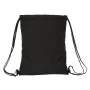 Sac à dos serré par des ficelles Kappa Black Noir 35 x 40 x 1 cm de Kappa, Cartables - Réf : S4310310, Prix : 6,05 €, Remise : %