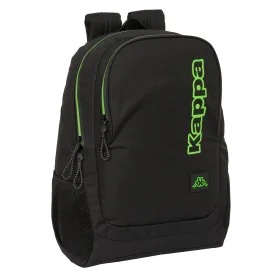 School Bag Kappa Black Black 32 x 44 x 16 cm by Kappa, Children's Backpacks - Ref: S4310313, Price: 36,17 €, Discount: %