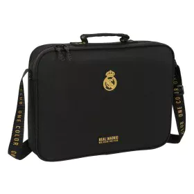 Cartera Escolar Real Madrid C.F. Negro 38 x 28 x 6 cm de Real Madrid C.F., Mochilas infantiles - Ref: S4310328, Precio: 15,78...