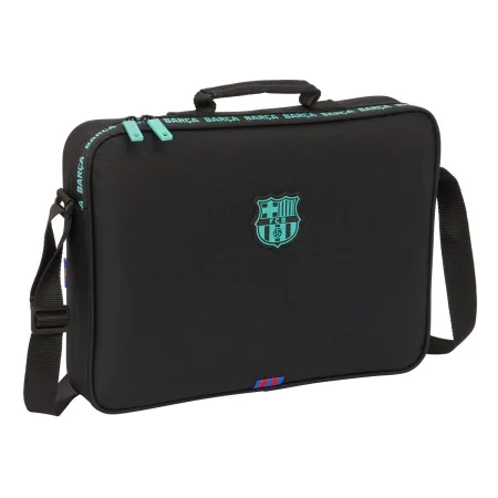 School Satchel F.C. Barcelona Black 38 x 28 x 6 cm by F.C. Barcelona, Children's Backpacks - Ref: S4310356, Price: 16,44 €, D...