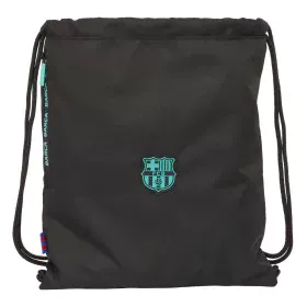 Backpack with Strings F.C. Barcelona Black 35 x 40 x 1 cm by F.C. Barcelona, School Bags - Ref: S4310375, Price: 10,64 €, Dis...