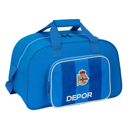 Sac de sport R. C. Deportivo de La Coruña Bleu 40 x 24 x 23 cm de R. C. Deportivo de La Coruña, Sacs de sport enfant - Réf : ...