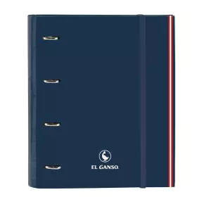 Reliure à anneaux El Ganso Classic Blue marine 27 x 32 x 3.5 cm de El Ganso, Classeurs - Réf : S4310437, Prix : 16,37 €, Remi...