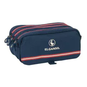 Cartable El Ganso Classic Blue marine 21,5 x 10 x 8 cm de El Ganso, Sacs à dos enfant - Réf : S4310438, Prix : 15,58 €, Remis...