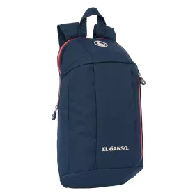 Sac à dos El Ganso Classic Mini Blue marine 22 x 39 x 10 cm de El Ganso, Sacs à dos enfant - Réf : S4310445, Prix : 22,13 €, ...