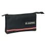 Portatodo Triple El Ganso Negro 22 x 12 x 3 cm de El Ganso, Estuches - Ref: S4310456, Precio: 11,16 €, Descuento: %