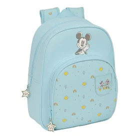 School Bag Mickey Mouse Clubhouse Baby Light Blue 28 x 34 x 10 cm by Mickey Mouse Clubhouse, Children's Backpacks - Ref: S431...