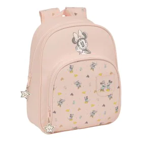 School Bag Minnie Mouse Baby Pink 28 x 34 x 10 cm by Minnie Mouse, Children's Backpacks - Ref: S4310470, Price: 28,69 €, Disc...