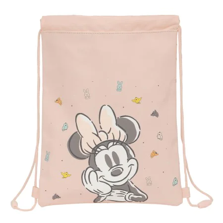 Bolsa Mochila con Cuerdas Minnie Mouse Baby Rosa 26 x 34 x 1 cm de Minnie Mouse, Bolsas escolares - Ref: S4310473, Precio: 14...