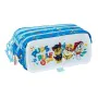 Dreifaches Mehrzweck-Etui The Paw Patrol Pups rule Blau 21,5 x 10 x 8 cm von The Paw Patrol, Federmäppchen - Ref: S4310484, P...