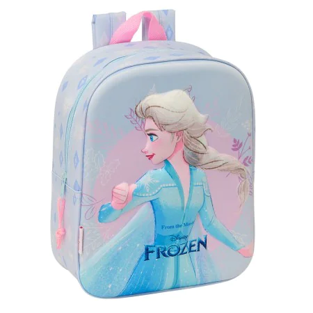 School Bag Frozen Lilac 22 x 27 x 10 cm 3D by Frozen, Children's Backpacks - Ref: S4310530, Price: 8,97 €, Discount: %