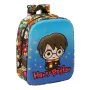 School Bag Harry Potter Blue Multicolour 22 x 27 x 10 cm 3D by Harry Potter, Children's Backpacks - Ref: S4310554, Price: 8,9...