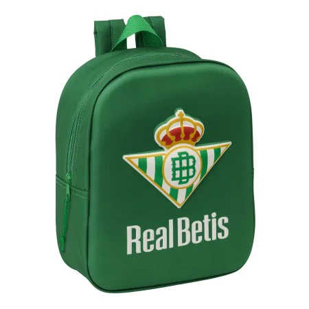 Zaino Scuola Real Betis Balompié Verde 22 x 27 x 10 cm 3D di Real Betis Balompié, Zainetti per bambini - Rif: S4310564, Prezz...