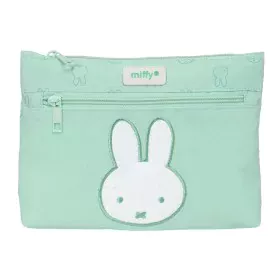 Double Carry-all Miffy Menta Mint 23 x 16 x 3 cm by Miffy, Pencil cases - Ref: S4310567, Price: 10,30 €, Discount: %