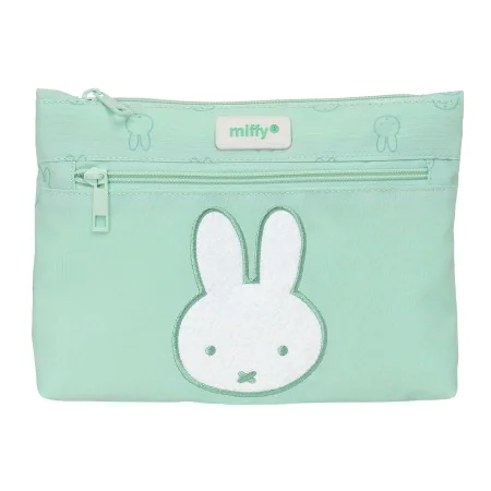 Trousse Fourre-Tout Double Miffy Menta Menthe 23 x 16 x 3 cm de Miffy, Trousses - Réf : S4310567, Prix : 10,72 €, Remise : %