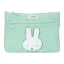 Double Carry-all Miffy Menta Mint 23 x 16 x 3 cm by Miffy, Pencil cases - Ref: S4310567, Price: 10,30 €, Discount: %