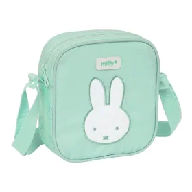 Mala a Tiracolo Miffy Menta Menta 16 x 18 x 4 cm de Miffy, Sacos para menina - Ref: S4310568, Preço: 12,57 €, Desconto: %