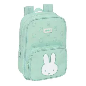 Mochila Escolar Miffy Menta Menta 20 x 28 x 8 cm de Miffy, Mochilas infantis - Ref: S4310570, Preço: 22,91 €, Desconto: %