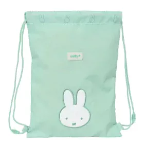 Saco Mochila com Cordas Miffy Menta Menta 26 x 34 x 1 cm de Miffy, Sacos escolares - Ref: S4310571, Preço: 12,22 €, Desconto: %