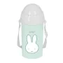 Botella con Tapa y Pajita Miffy Menta Menta PVC 500 ml de Miffy, Botellas de agua - Ref: S4310573, Precio: 6,98 €, Descuento: %