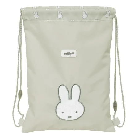 Zainetto con Cordini Miffy Niebla Grigio 26 x 34 x 1 cm di Miffy, Cartelle - Rif: S4310580, Prezzo: 12,22 €, Sconto: %