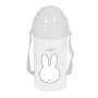 Botella con Tapa y Pajita Miffy Niebla Gris PVC 500 ml de Miffy, Botellas de agua - Ref: S4310582, Precio: 6,98 €, Descuento: %