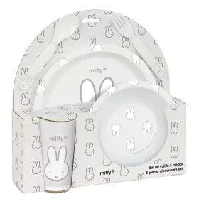 Set de vajilla infantil Miffy Niebla (5 Piezas) de Miffy, Vajillas infantiles - Ref: S4310584, Precio: 10,81 €, Descuento: %