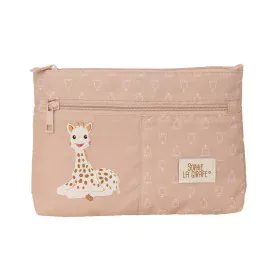 Double Carry-all Sophie la Girafe Beige 23 x 16 x 3 cm by Sophie la Girafe, Pencil cases - Ref: S4310585, Price: 10,72 €, Dis...