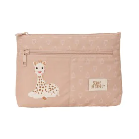 Zweifaches Mehrzweck-Etui Sophie la Girafe Beige 23 x 16 x 3 cm von Sophie la Girafe, Federmäppchen - Ref: S4310585, Preis: 1...