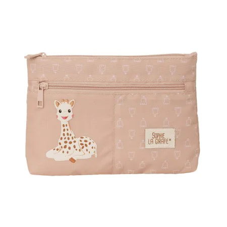 Portatodo Doble Sophie la Girafe Beige 23 x 16 x 3 cm de Sophie la Girafe, Estuches - Ref: S4310585, Precio: 10,30 €, Descuen...