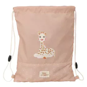 Rucksacktasche mit Bändern Sophie la Girafe Beige 26 x 34 x 1 cm von Sophie la Girafe, Schulranzen - Ref: S4310589, Preis: 12...