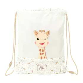 Saco Mochila com Cordas Sophie la Girafe Bege 26 x 34 x 1 cm de Sophie la Girafe, Sacos escolares - Ref: S4310595, Preço: 12,...