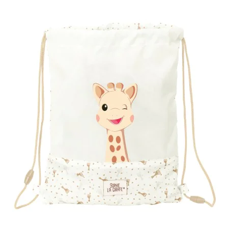 Backpack with Strings Sophie la Girafe Beige 26 x 34 x 1 cm by Sophie la Girafe, School Bags - Ref: S4310595, Price: 11,74 €,...