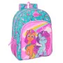 Mochila Escolar My Little Pony Magic Cor de Rosa Turquesa 33 x 42 x 14 cm de My Little Pony, Mochilas infantis - Ref: S431059...