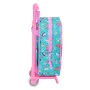 School Rucksack with Wheels My Little Pony Magic Pink Turquoise 22 x 27 x 10 cm by My Little Pony, Children's Backpacks - Ref...