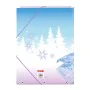 Carpeta de anillas Frozen Cool days Violeta Azul cielo A4 26 x 33.5 x 2.5 cm de Frozen, Archivadores - Ref: S4310611, Precio:...