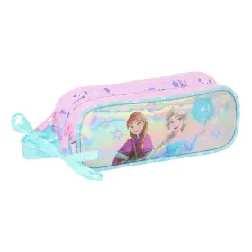 Portatodo Doble Frozen Cool days Violeta Azul cielo 21 x 8 x 6 cm de Frozen, Estuches - Ref: S4310617, Precio: 9,78 €, Descue...