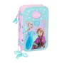 Pochette à crayons triple Frozen Cool days Violet Bleu ciel 12,5 x 19,5 x 5,5 cm 36 Pièces de Frozen, Trousses - Réf : S43106...