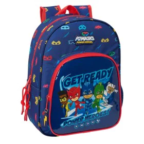 School Bag PJ Masks Ready Navy Blue 26 x 34 x 11 cm by PJ Masks, Children's Backpacks - Ref: S4310632, Price: 25,88 €, Discou...