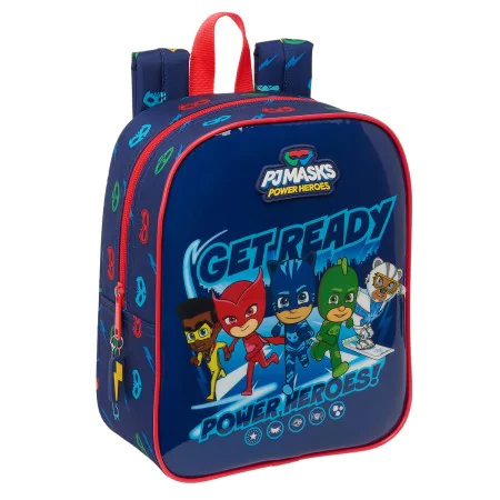 Cartable PJ Masks Ready Blue marine 22 x 27 x 10 cm de PJ Masks, Sacs à dos enfant - Réf : S4310633, Prix : 19,83 €, Remise : %