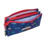 Trousse Fourre-Tout Triple PJ Masks Ready Blue marine 22 x 12 x 3 cm de PJ Masks, Trousses - Réf : S4310635, Prix : 11,62 €, ...