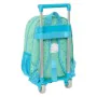 School Rucksack with Wheels Stitch Aloha Turquoise 26 x 34 x 11 cm by Stitch, Children's Backpacks - Ref: S4310637, Price: 33...