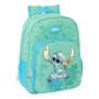 School Bag Stitch Aloha Turquoise 26 x 34 x 11 cm by Stitch, Children's Backpacks - Ref: S4310639, Price: 21,08 €, Discount: %