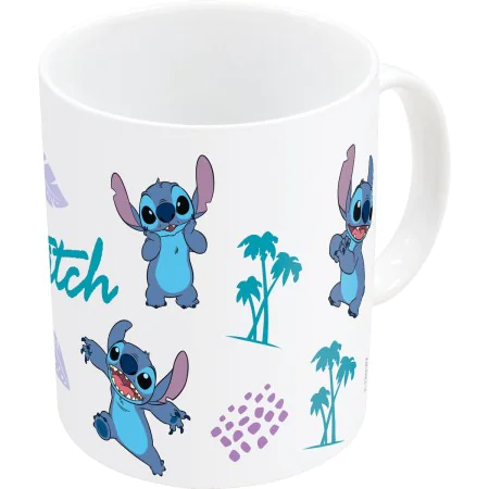 Tasse mug Stitch Bleu Lila Céramique 350 ml de Stitch, Tasses - Réf : S4310652, Prix : 9,57 €, Remise : %