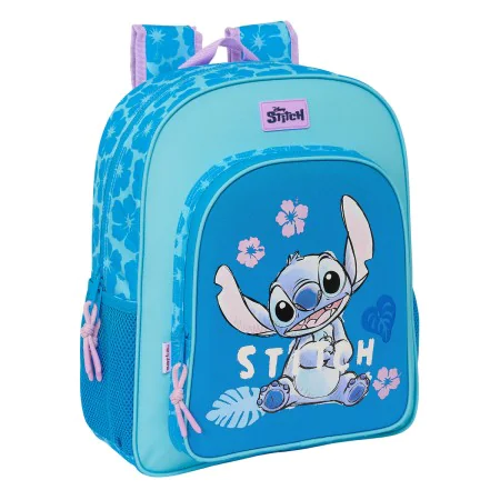 Zaino Scuola Lilo & Stitch Hawaii Azzurro 32 x 38 x 12 cm di Lilo & Stitch, Zainetti per bambini - Rif: S4310658, Prezzo: 29,...