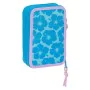 Plumier Triplo Lilo & Stitch Hawaii Azzurro 12,5 x 19,5 x 5,5 cm 36 Pezzi di Lilo & Stitch, Porta penne - Rif: S4310661, Prez...