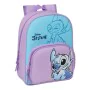 Mochila Escolar Stitch Sweet Azul Lila 26 x 34 x 11 cm de Stitch, Mochilas infantiles - Ref: S4310664, Precio: 21,43 €, Descu...